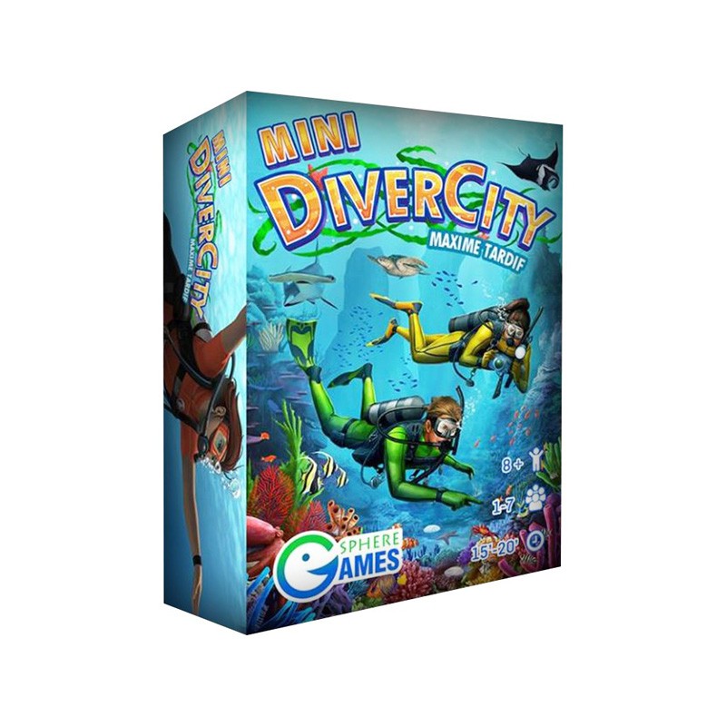 Mini DiverCity - SPG-PIX172 - Sphere Games - Board Games - Le Nuage de Charlotte