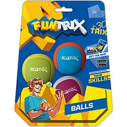 Funtrix Balles de jonglage - FTX-FX006 - Eolo Sport - Balles - Le Nuage de Charlotte