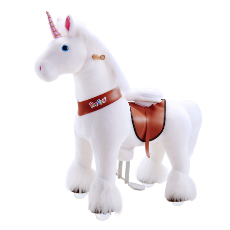 PonyCycle White Unicorn Model U for 4-9 years - PON-Ux404 - PonyCycle - Pedal cars - Le Nuage de Charlotte