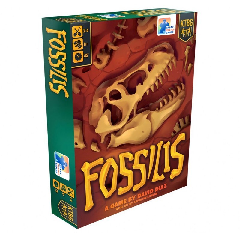 Fossilis + 6 extensions inclus - KTBG-FOSSILIS - KTBG - Jeux de société - Le Nuage de Charlotte