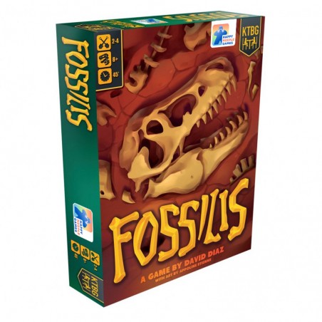 Fossilis + 6 extensions inclus - KTBG-FOSSILIS - KTBG - Jeux de société - Le Nuage de Charlotte