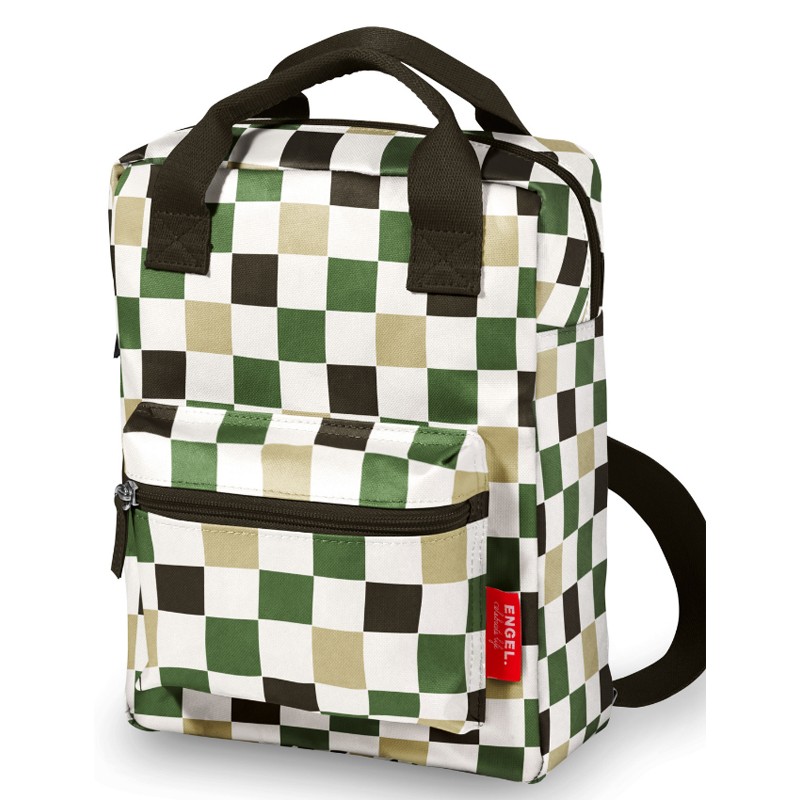 Sac à dos "Checked" (Medium) - ENG-11371 - ENGEL. - Cartables et sac à dos - Le Nuage de Charlotte