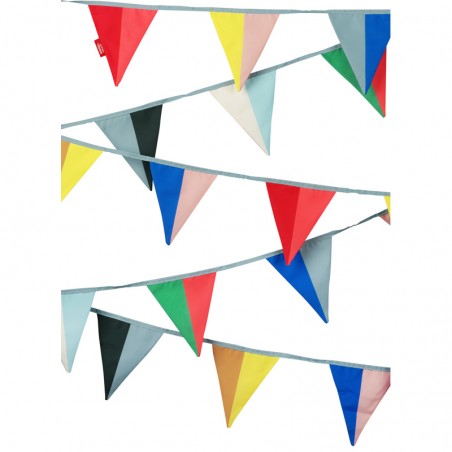 Fabric garland (bunting) "Circus" mini - ENG-0123 - ENGEL. - Decorations - Le Nuage de Charlotte