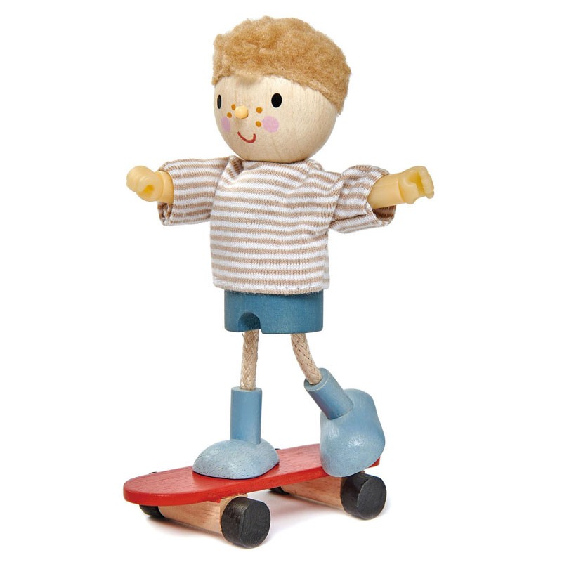 tender leaf Edward and his Skateboard - TLT-8145 - Tender Leaf Toys - Doll's Houses - Le Nuage de Charlotte