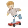 tender leaf Edward et son skateboard - TLT-8145 - Tender Leaf Toys - Maisons de poupées - Le Nuage de Charlotte