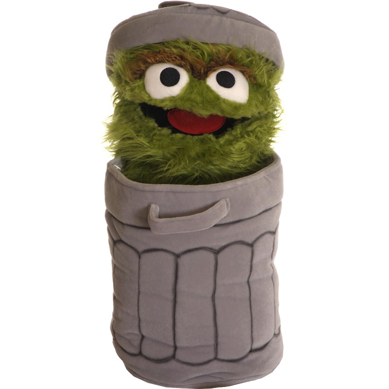 Oskar the Grouch - LPS-SE104 - Living Puppets - Hand Puppets - Le Nuage de Charlotte