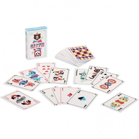 Set of 54 cards - VIL-7610 - Vilac - Playing Cards - Le Nuage de Charlotte