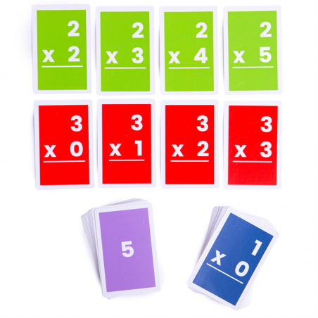 Flashcards - Multiplications 1-6 - BIG-33016 - Bigjigs - Apprendre en s'amusant - Le Nuage de Charlotte