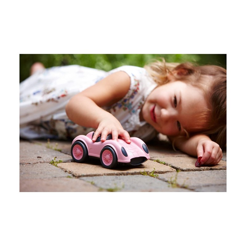 Green Toys Race car - pink - GRT-GTRACP1480 - Green Toys - Cars, Trucks, etc. - Le Nuage de Charlotte