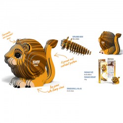 Eugy 070 - Lion - EUG-5313970 - dodoland - Maquettes en carton - Le Nuage de Charlotte