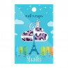 nail wrap Purple Zebra - SNA-NWR0004 - Snails - Maquillage et cosmétique fantaisie pour enfants - Le Nuage de Charlotte