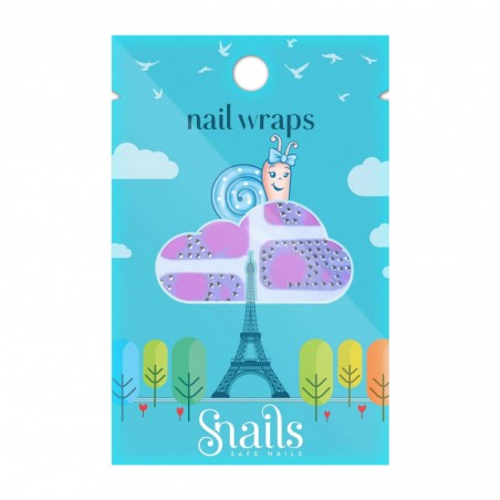 nail wrap Pink Zebra - SNA-NWR0003 - Snails - Maquillage et cosmétique pour enfants - Le Nuage de Charlotte