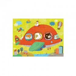 Puzzle de voyage - Avion - MUD-9780735345997 - Mudpuppy - Puzzles et casse-têtes - Le Nuage de Charlotte