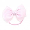 Medium Bow Elastic - pink Pastel Pink - RIB-48252288717 - Ribbies - Hair elastics - Le Nuage de Charlotte