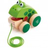 Frog Pull Along - HAP-E0361 - Hape - Pull Along Toys - Le Nuage de Charlotte