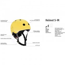 Helm S-M - Lemon - S&R-96364 - Scoot & Ride - Helmets - Le Nuage de Charlotte