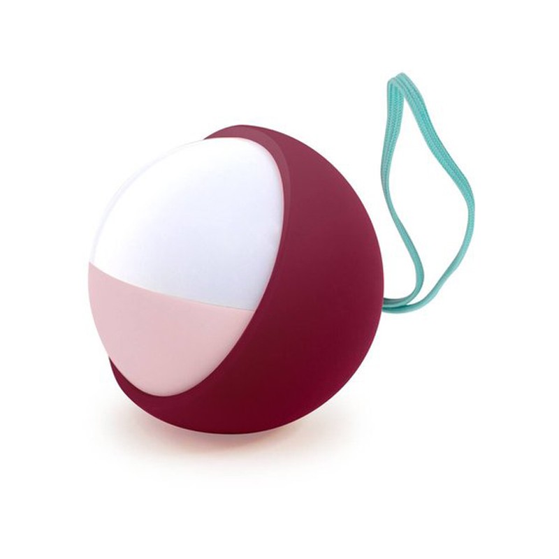 Portable night light Little Moon pink - PAB-PA-SL05-PINK - Pabobo - Lights, night lights, ... - Le Nuage de Charlotte