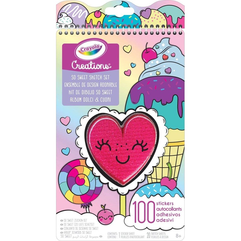 Creations - Ensemble de Design Adorable - CRA-04-1049 - Crayola - Stickers et gommettes - Le Nuage de Charlotte