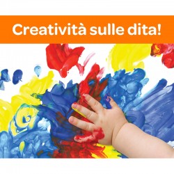 Mini Kids - 8 peintures aux doigts lavable - CRA-81-7958 - Crayola - Peintures - Le Nuage de Charlotte