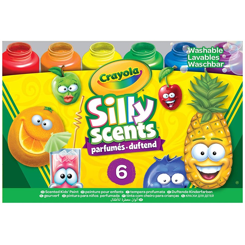 Silly Scents - Peinture pour enfants parfumés lavable - CRA-54-2392 - Crayola - Peintures - Le Nuage de Charlotte