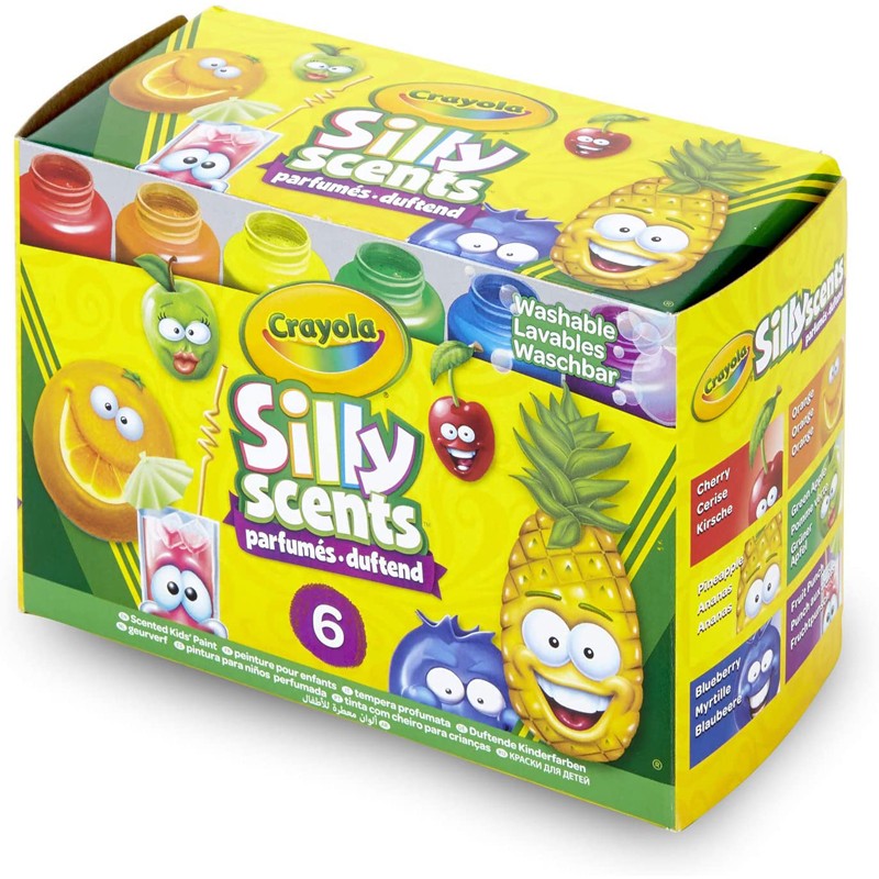 Silly Scents - Peinture pour enfants parfumés lavable - CRA-54-2392 - Crayola - Peintures - Le Nuage de Charlotte