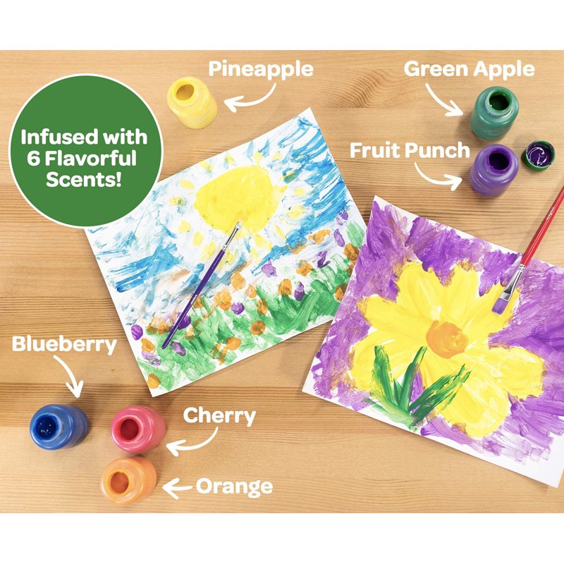 Silly Scents - Peinture pour enfants parfumés lavable - CRA-54-2392 - Crayola - Peintures - Le Nuage de Charlotte