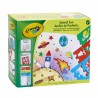 Stencil Fun - CRA-04-0575 - Crayola - Drawings and paintings workshop - Le Nuage de Charlotte