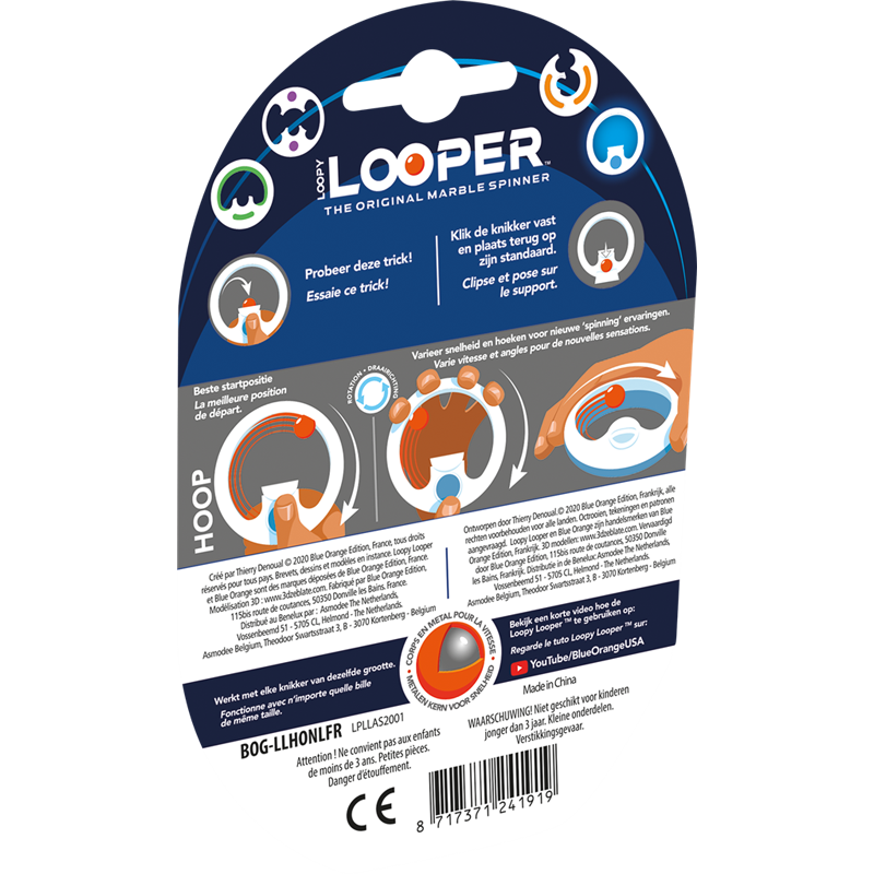 Loopy Looper - Hoop - BOR-LOOP004 - Blue Orange - Jeux de Billes - Le Nuage de Charlotte