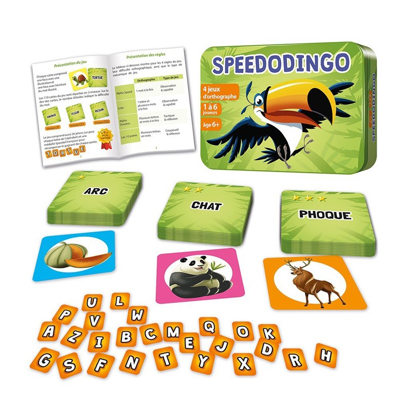 Speedodingo - COG-INT0157 - Cocktail Games - Jeux de société - Le Nuage de Charlotte