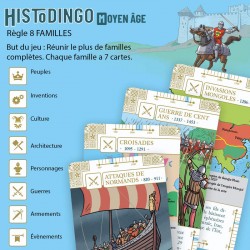 Histodingo - Moyen Âge - COG-INT0161 - Cocktail Games - Board Games - Le Nuage de Charlotte