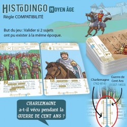 Histodingo - Moyen Âge - COG-INT0161 - Cocktail Games - Board Games - Le Nuage de Charlotte