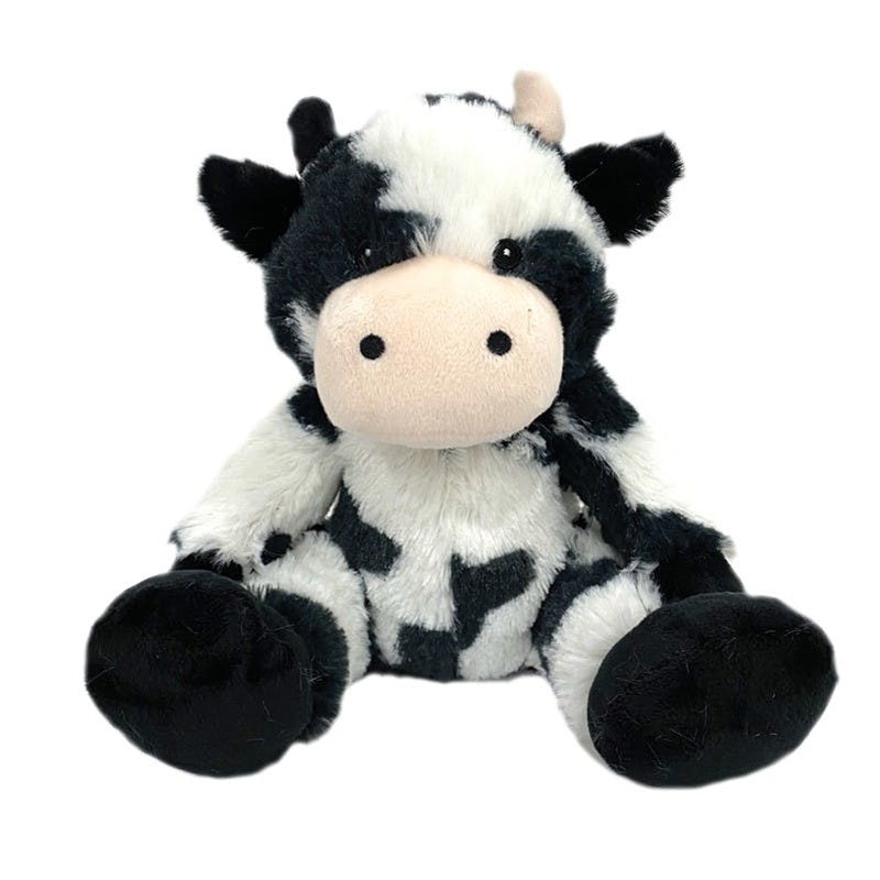 Peluche-bouillotte - Vache - ABE-2PELV - L'artisan du bien-être - Les Bouillottes - Le Nuage de Charlotte