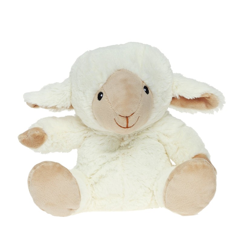 Peluche-bouillotte - Mouton - ABE-2PELM - L'artisan du bien-être - Les Bouillottes - Le Nuage de Charlotte