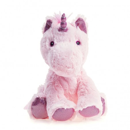 Peluche-bouillotte - Licorne rose - ABE-2PELICR - L'artisan du bien-être - Les Bouillottes - Le Nuage de Charlotte