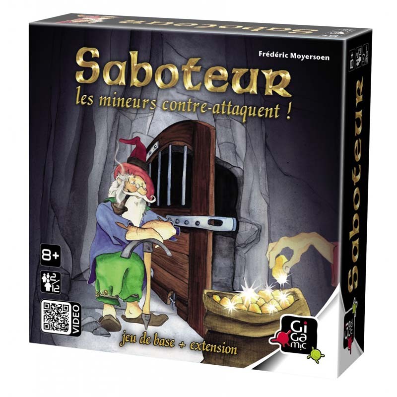 Saboteur 2 - Les mineurs contre-attaquent ! - GIG-AMMIN2 - Gigamic - Jeux de société - Le Nuage de Charlotte