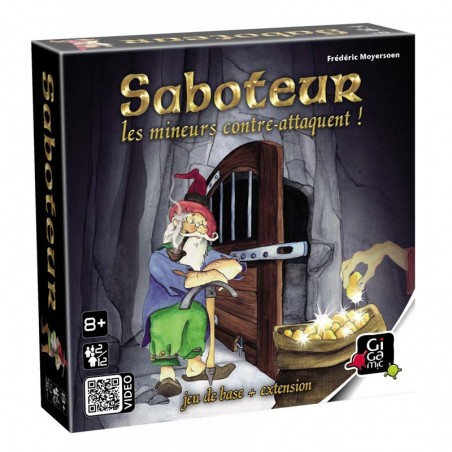 Saboteur 2 - Les mineurs contre-attaquent ! - GIG-AMMIN2 - Gigamic - Jeux de société - Le Nuage de Charlotte