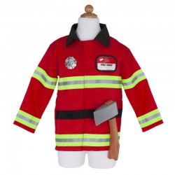 Firefighter with Accessories in Bag (5-6 yo) - GPR-81355 - Great Pretenders - Disguises - Le Nuage de Charlotte