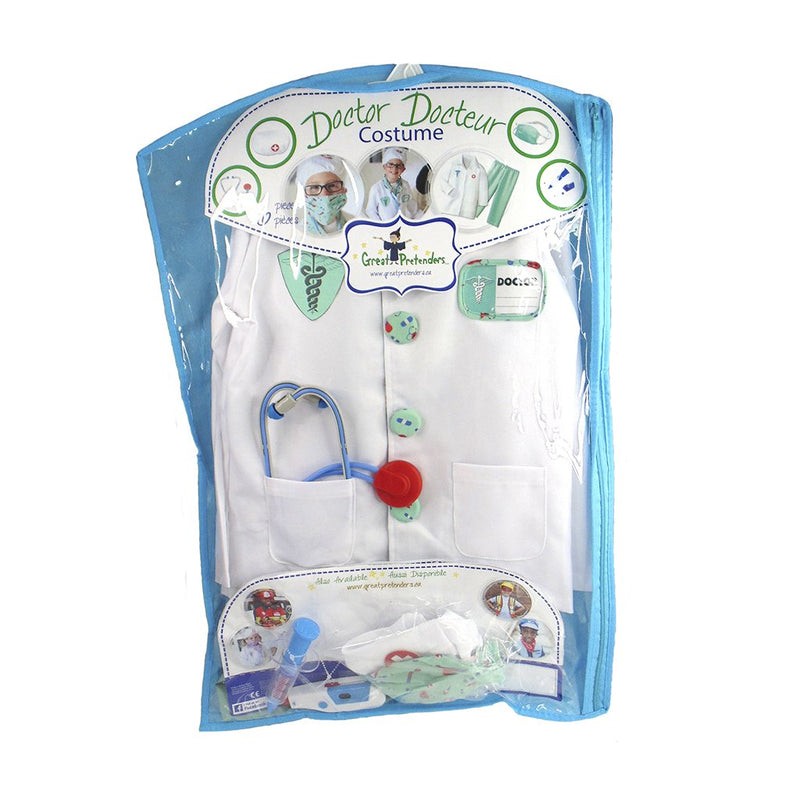 Doctor with Accessories in Bag (5-6 yo) - GPR-81205 - Great Pretenders - Disguises - Le Nuage de Charlotte