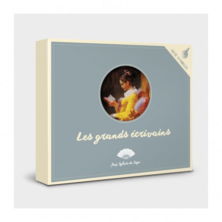 Les grands écrivains - SDS-1606 - Jeux Sylvie de Soye - Board Games - Le Nuage de Charlotte