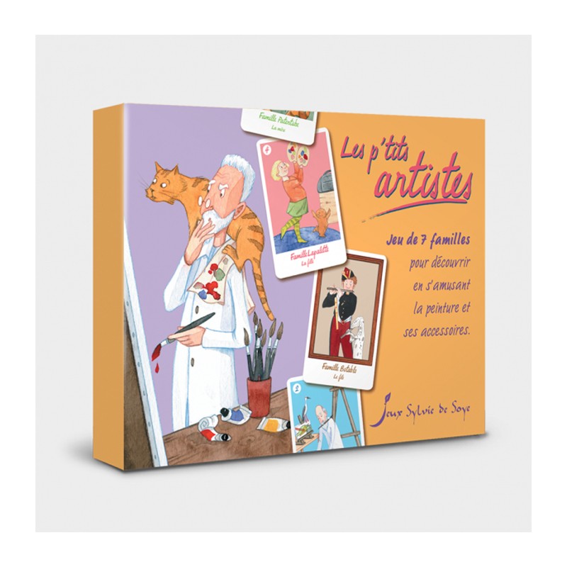 Les p'tits artistes - SDS-0067 - Jeux Sylvie de Soye - Board Games - Le Nuage de Charlotte