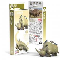 Eugy 076 - Rhino - EUG-5313976 - dodoland - Maquettes en carton - Le Nuage de Charlotte