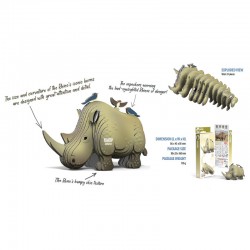 Eugy 076 - Rhino - EUG-5313976 - dodoland - Maquettes en carton - Le Nuage de Charlotte