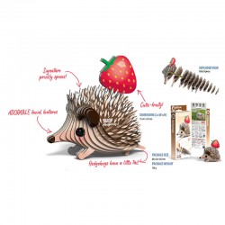 Eugy 026 - Hedgehog - EUG-5313926 - dodoland - Maquettes en carton - Le Nuage de Charlotte