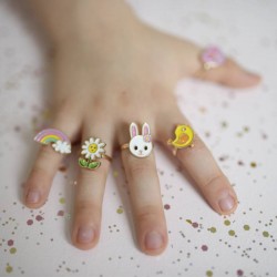 Rabbit adjustable ring set - GPR-84519 - Great Pretenders - Jewelry - Le Nuage de Charlotte