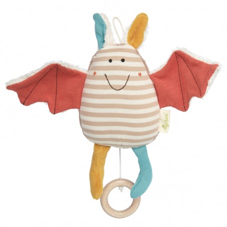 Chauve-souris musicale - SIG-39557 - sigikid - Doudou musicaux - Le Nuage de Charlotte