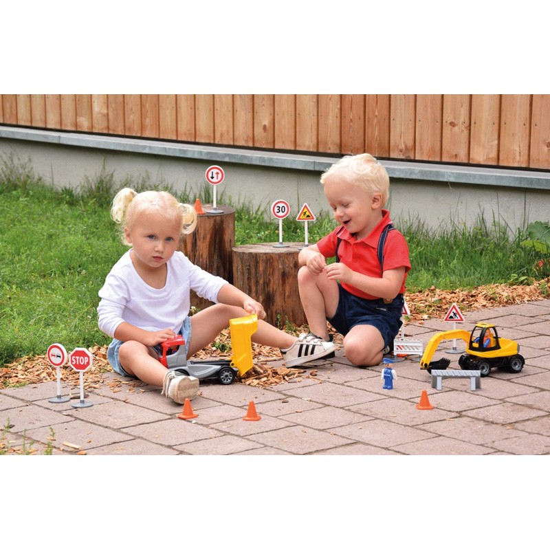 Set Truckies - Construction Site - LEN-01631 - Lena - Cars, Trucks, etc. - Le Nuage de Charlotte