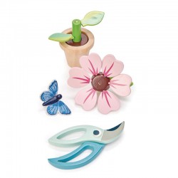 Pot de fleur et papillon - TLT-8358 - Tender Leaf Toys - Construction et jardinage - Le Nuage de Charlotte