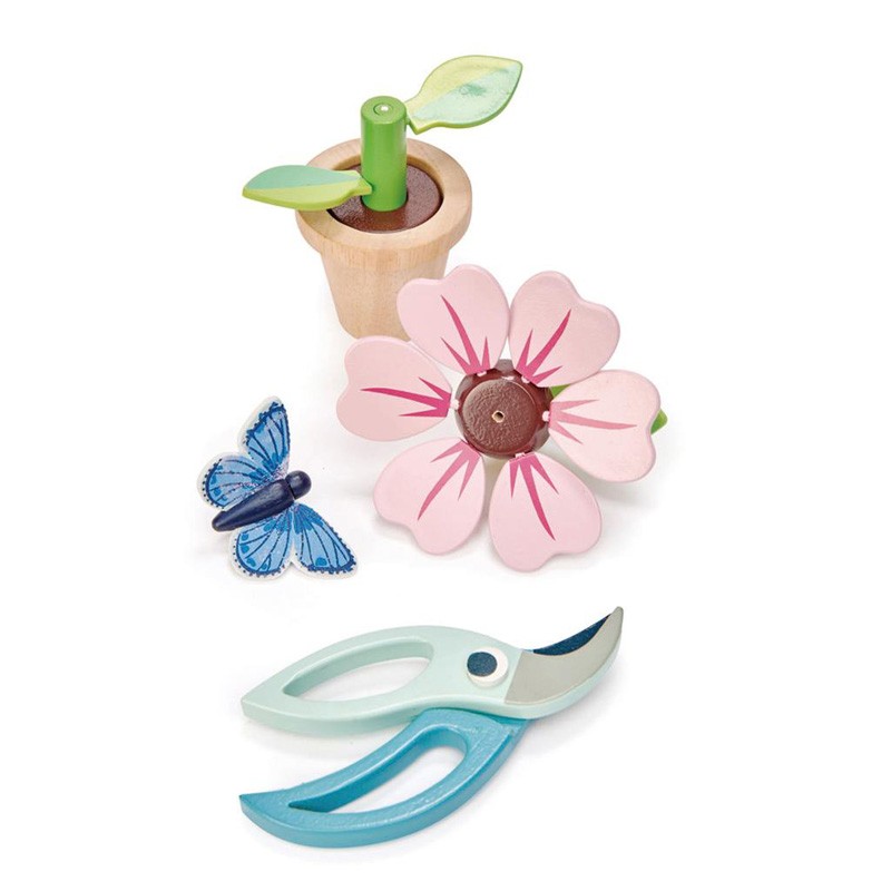 Blossom Flowerpot Set - TLT-8358 - Tender Leaf Toys - Construction and gardening - Le Nuage de Charlotte