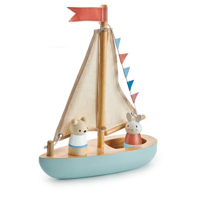 Sailaway Boat - TLT-8382 - Tender Leaf Toys - Toys and Games - Le Nuage de Charlotte