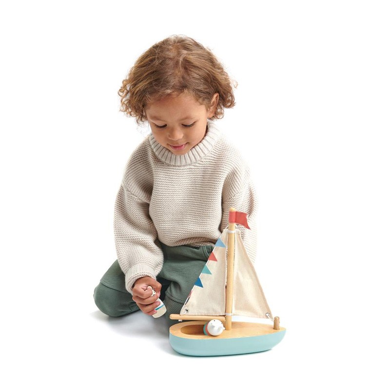 Sailaway Boat - TLT-8382 - Tender Leaf Toys - Toys and Games - Le Nuage de Charlotte